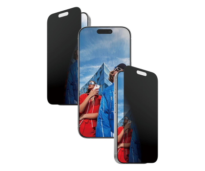 Szkło i folia ochronna PanzerGlass Ultra-Wide Fit EasyAligner do iPhone 17 / 16 Pro privacy